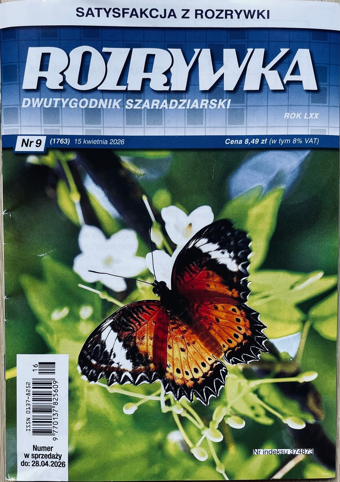 Okładka Rozrywka