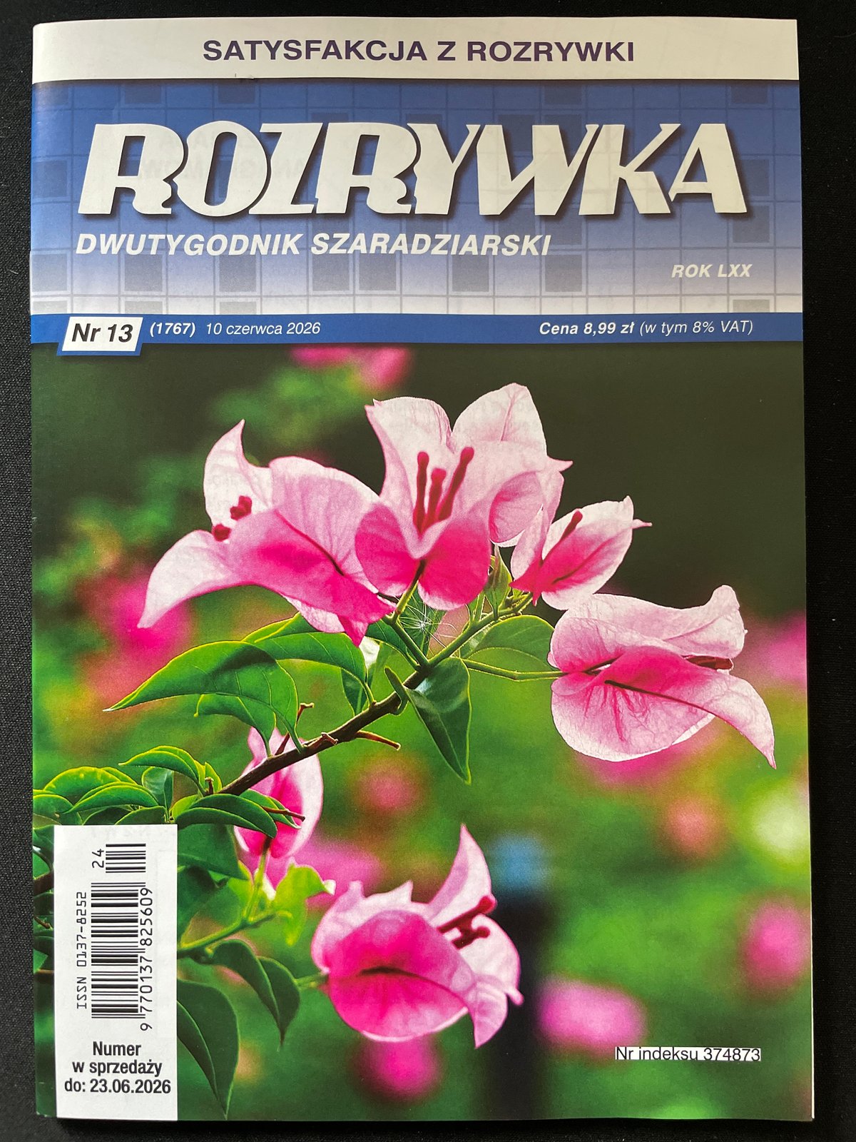 Okładka Rozrywka