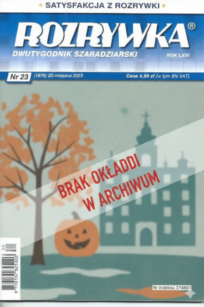 Okładka Rozrywka Nr 01/2024