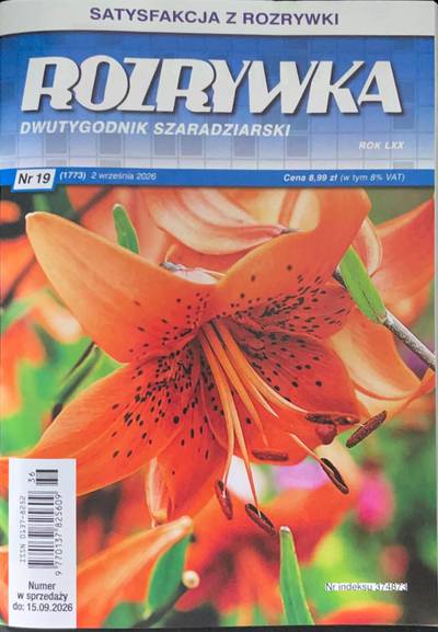 Okładka Rozrywka Nr 19/2026